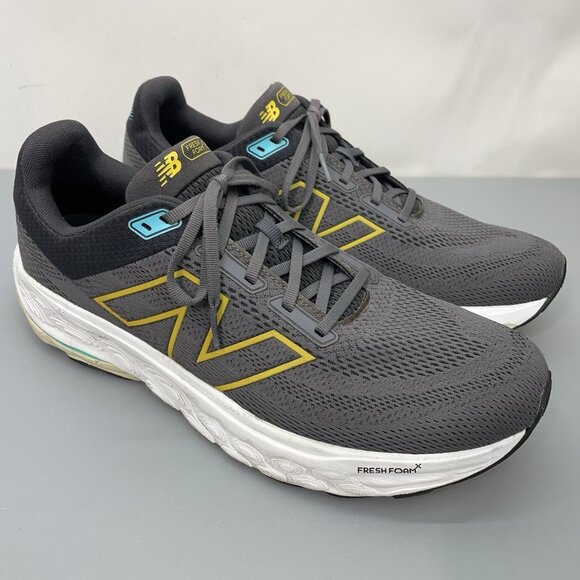 New Balance 860 v14 Sneakers Shoes Running Training Athletic Gray Mens 14 - Picture 1 of 14